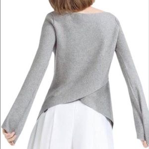 Zara Knit Sweater Cross Back